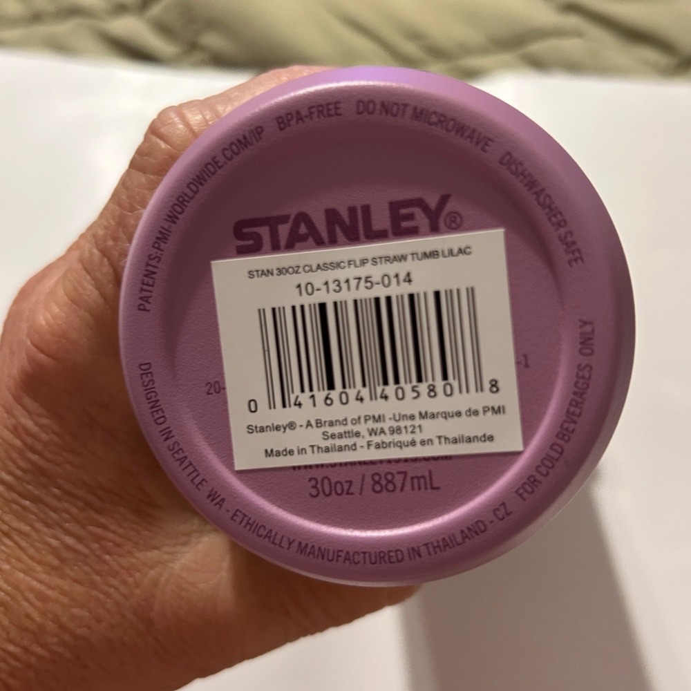 Stanley The IceFlow Flip Straw Tumbler 30oz Lilac Purple 10-13175-014 NEW - Picture 3 of 5